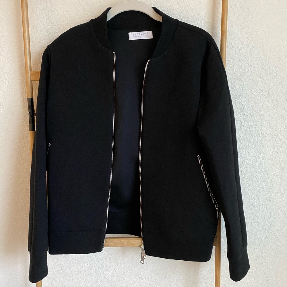 Everlane, Street Fleece Bomber Jacket